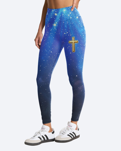 Faith Can Move Mountains All Over Print Jogger Pants