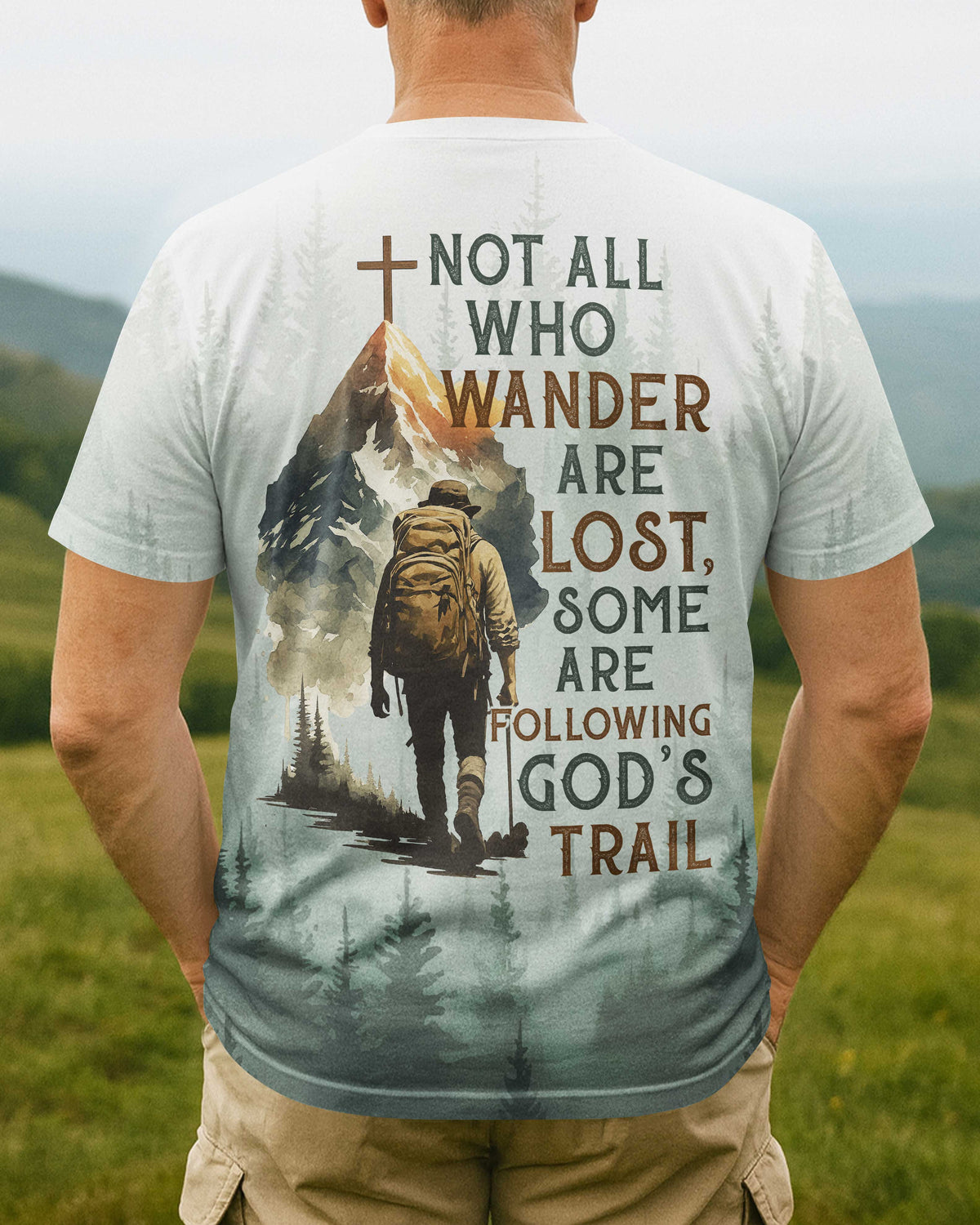 Not All Who Wander Are Lost All Over Print T-Shirt