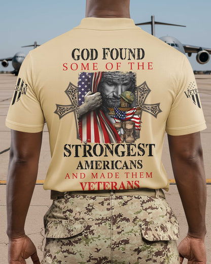 God Found Some Of The Strongest Americans And Made Them Veterans Polo