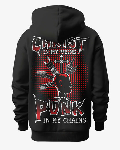Christ In My Veins Punk In My Chains T-Shirt