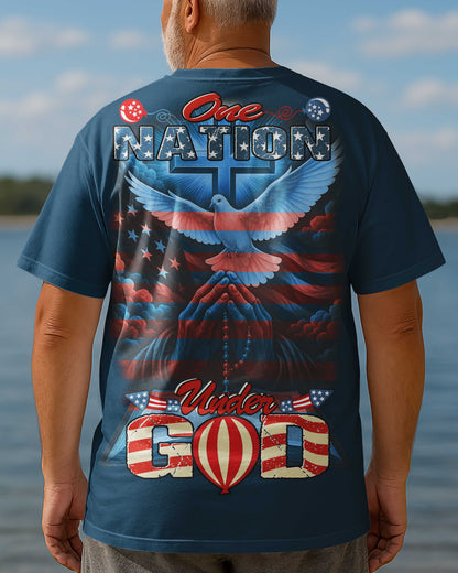 One Nation Under God All Over Print T-Shirt