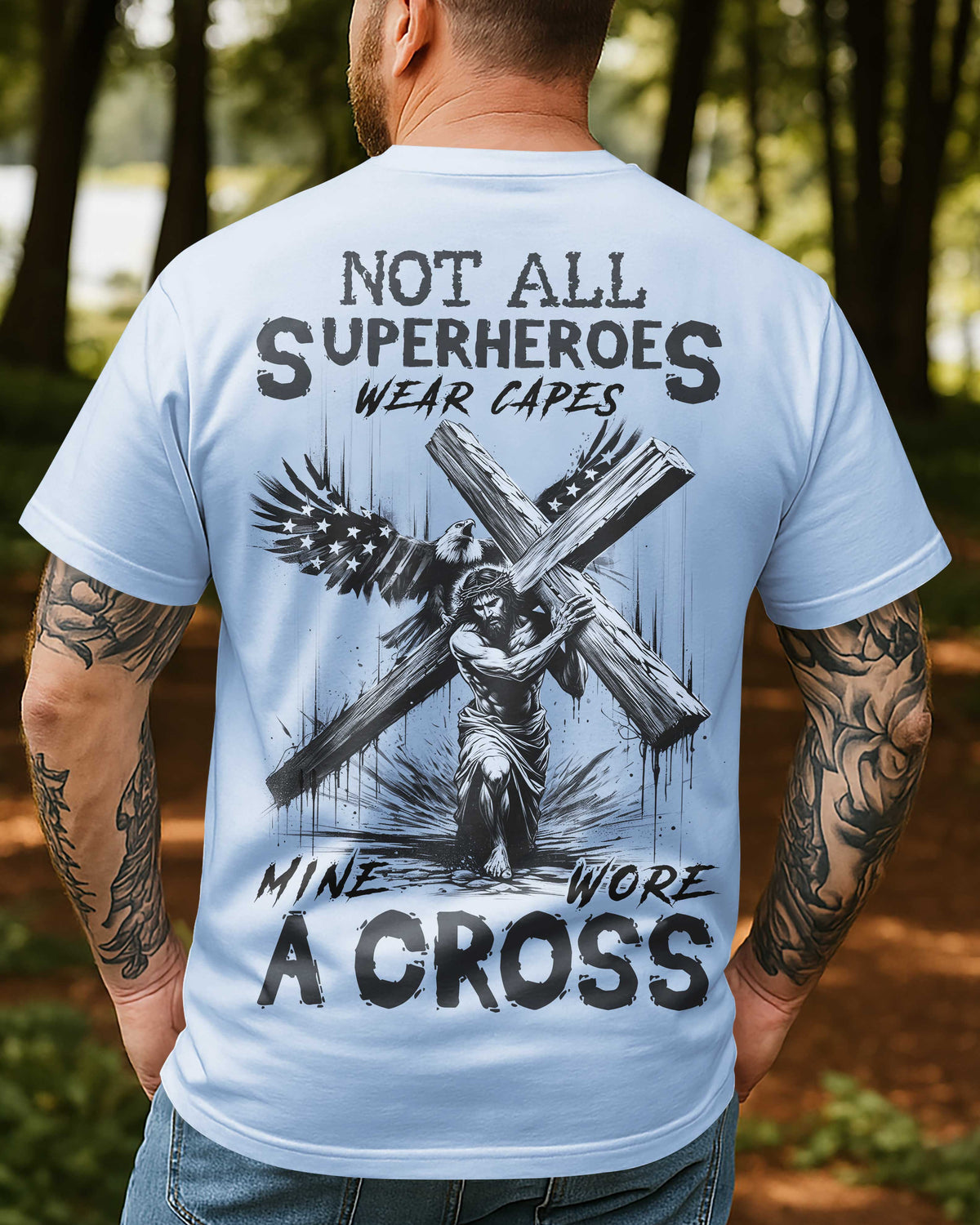 Not All Superheroes Wear Capes All Over Print T-Shirt