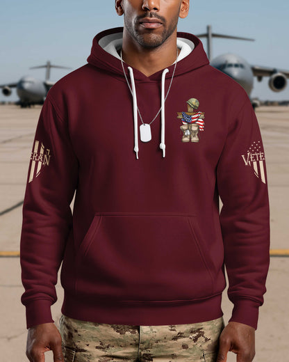 God Found Some Of The Strongest Americans And Made Them Veterans Hoodie