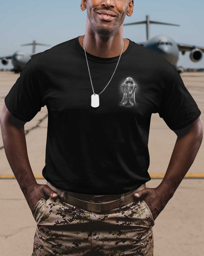 He Stood Tall In Battle And Forever Before The Cross T-Shirt