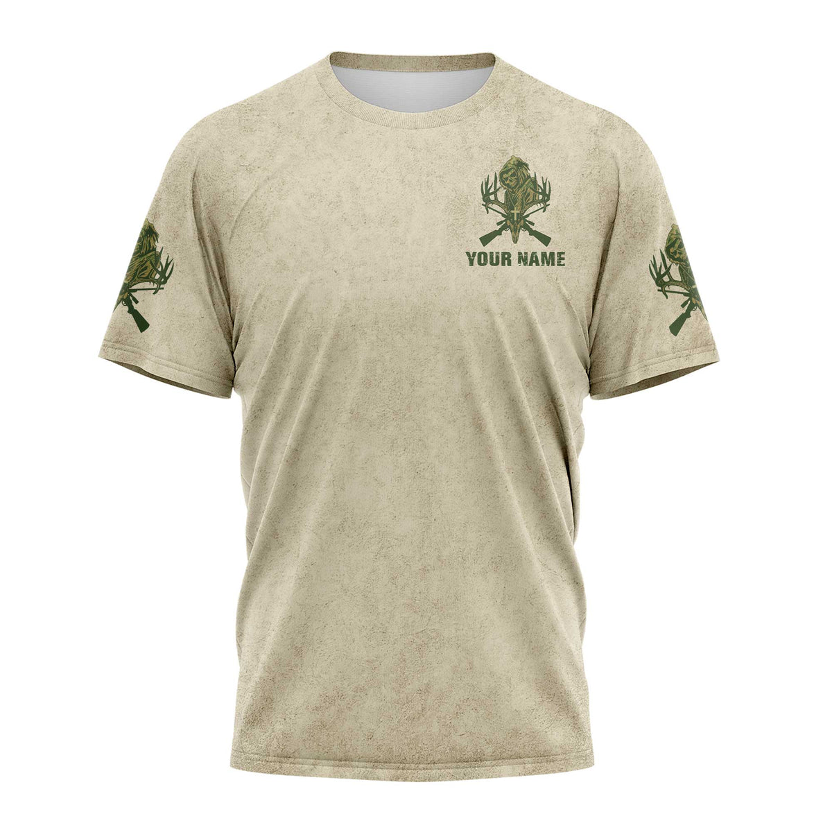 God Created All Men Equally But Only The Strongest Go Hunting All Over Print T-Shirt
