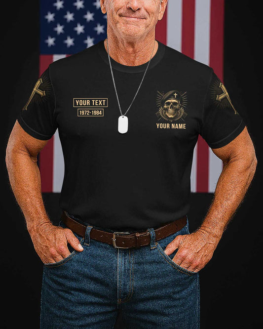 Personalized The Devil Whispered You Can't Withstand The Storm T-Shirt