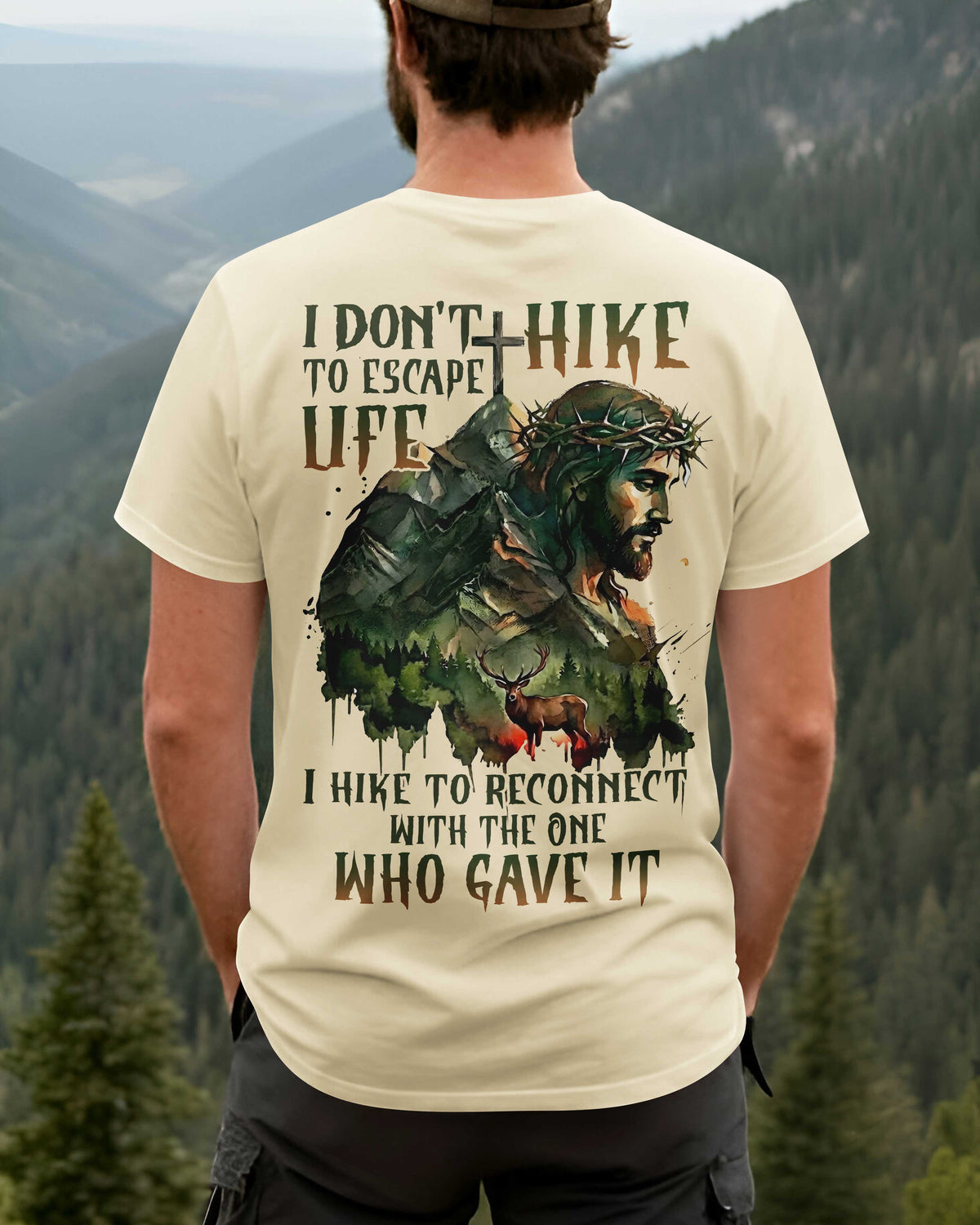 I Don't Hike To Escape Life T-Shirt