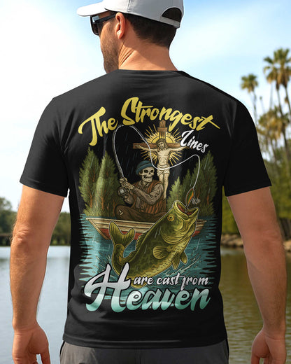 The Strongest Lines Are Cast From Heaven All Over Print T-Shirt