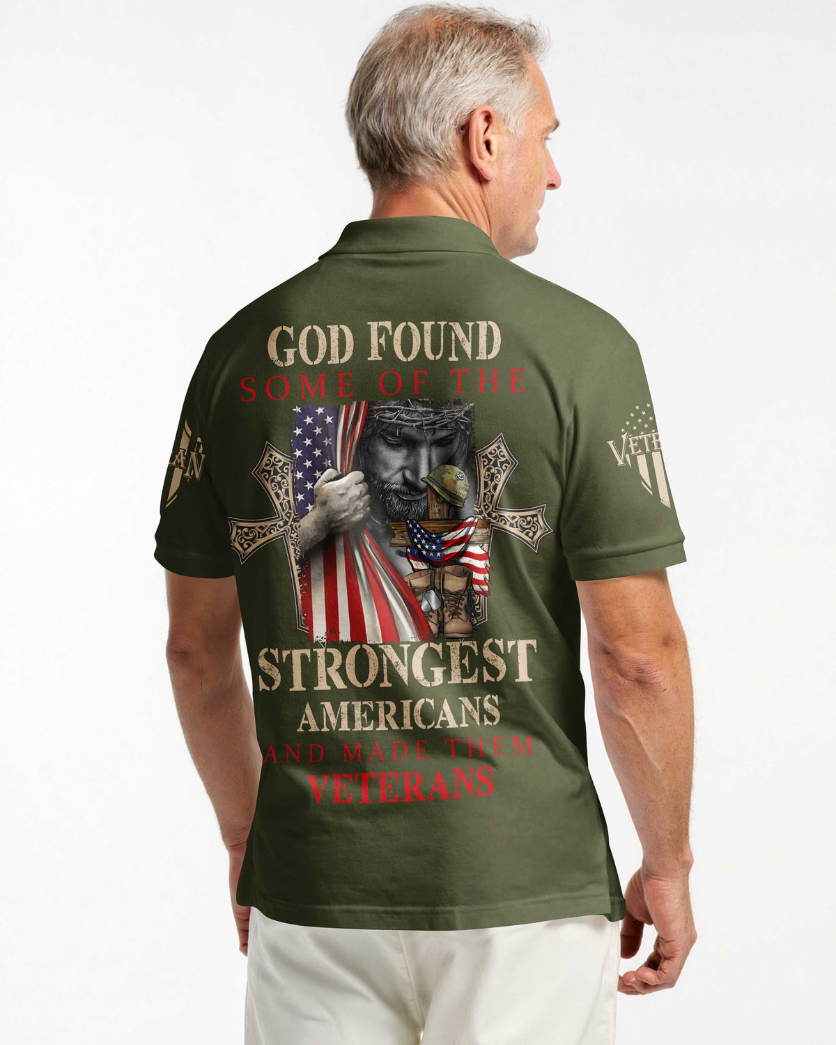 God Found Some Of The Strongest Americans And Made Them Veterans Polo