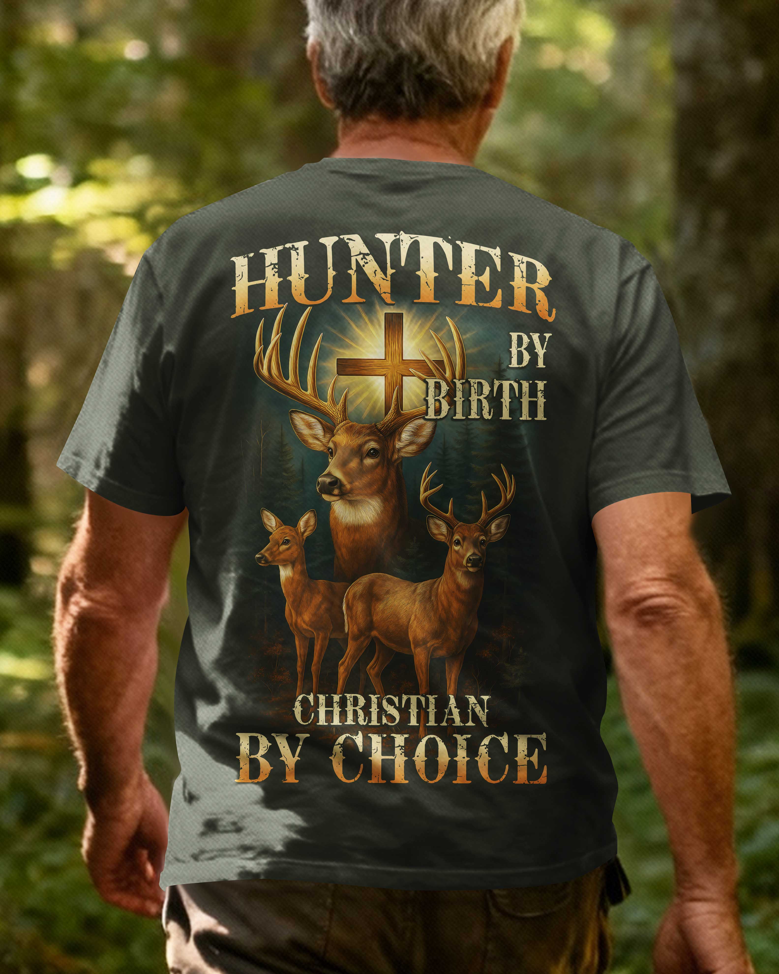 Hunter By Birth Christian By Choice T-Shirt