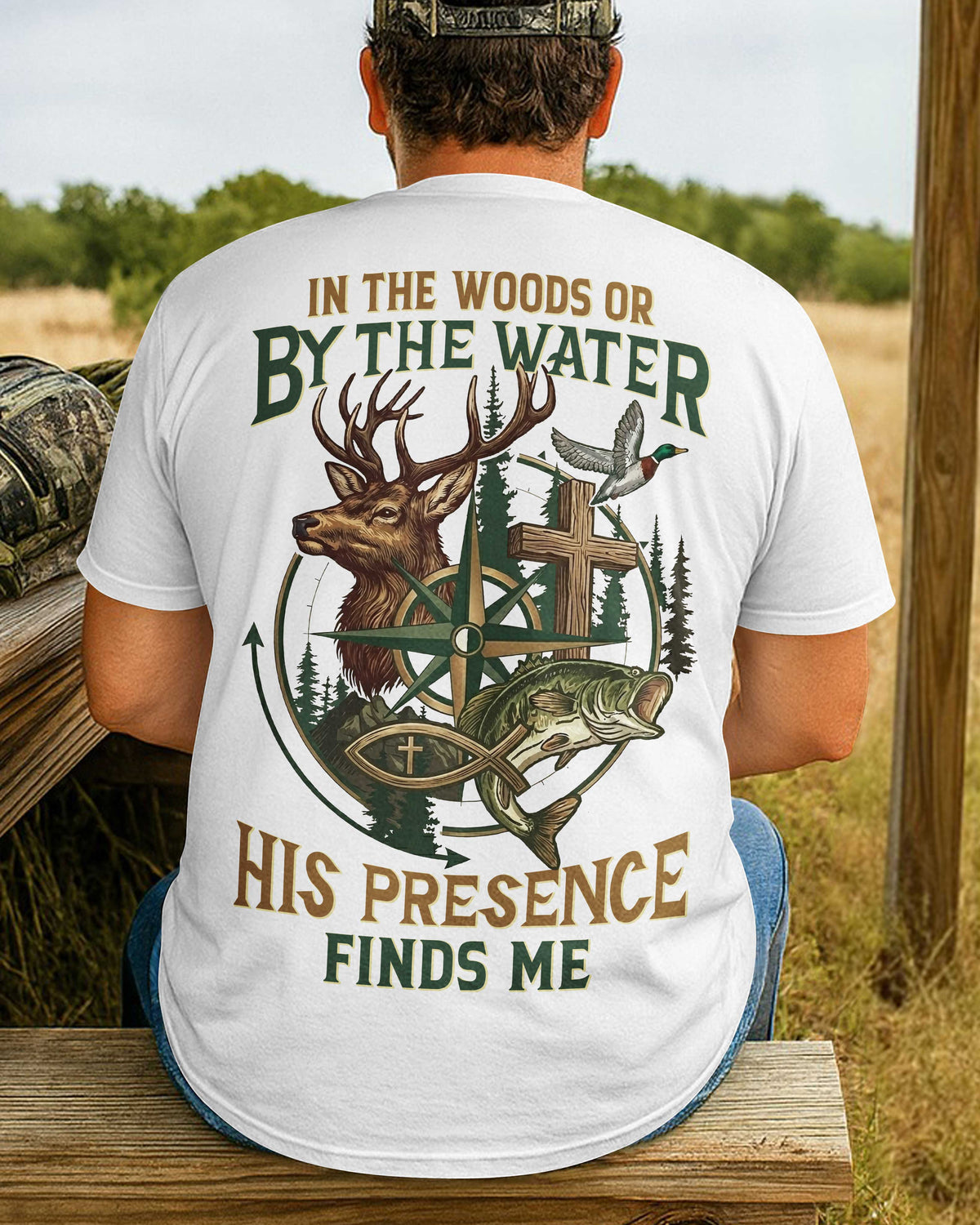 In The Woods Or By The Water T-Shirt