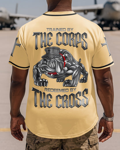 Trained By The Corps Redeemed By The Cross Jersey