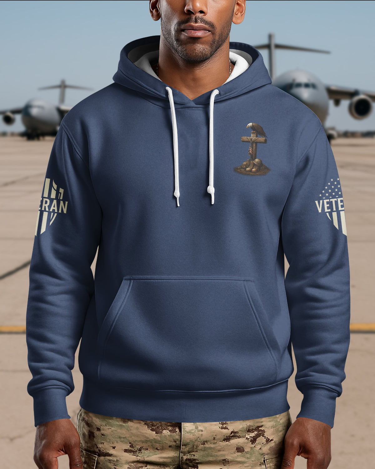 Veteran By Duty Christian By Choice Hoodie