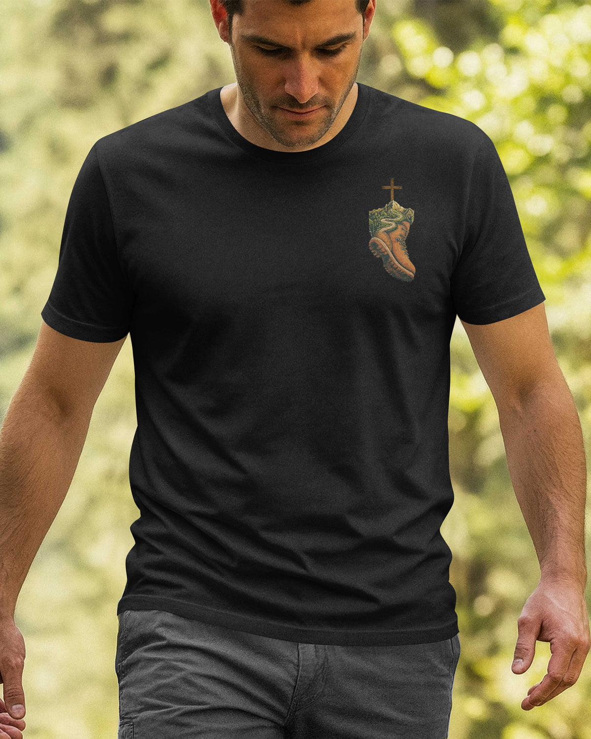 Hike I Pray And I Trust God T-Shirt