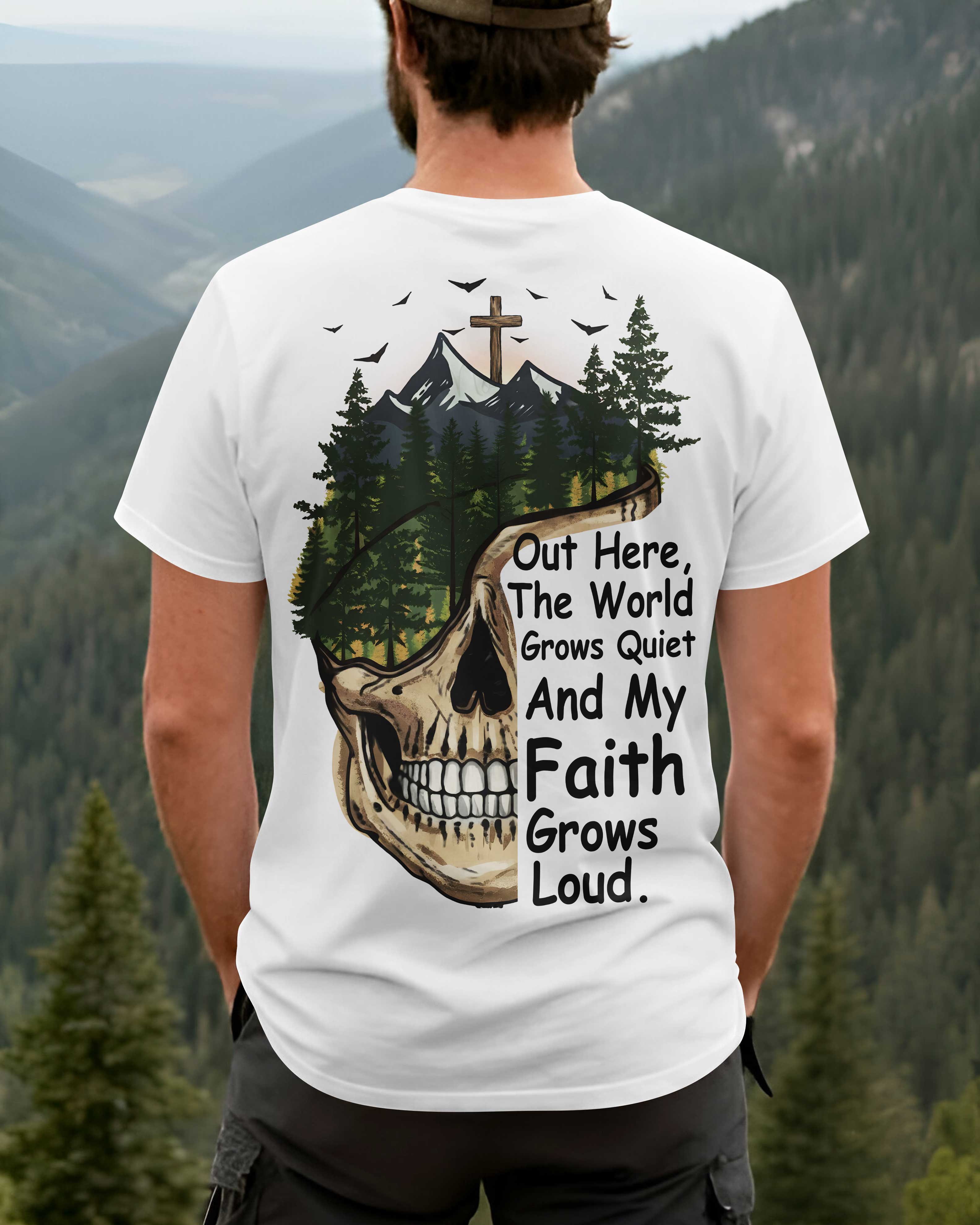 Out Here The World Grows Quiet T-Shirt