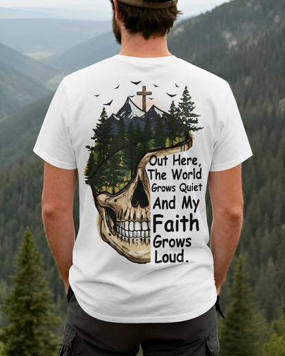 Out Here The World Grows Quiet T-Shirt