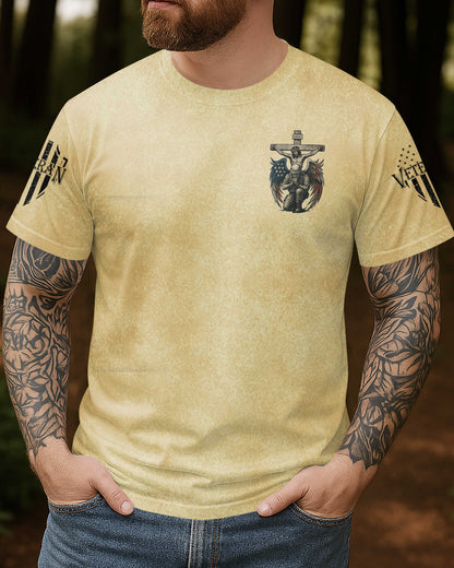 I Took A Dna Test God All Over Print T-Shirt