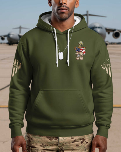 God Found Some Of The Strongest Americans And Made Them Veterans Hoodie