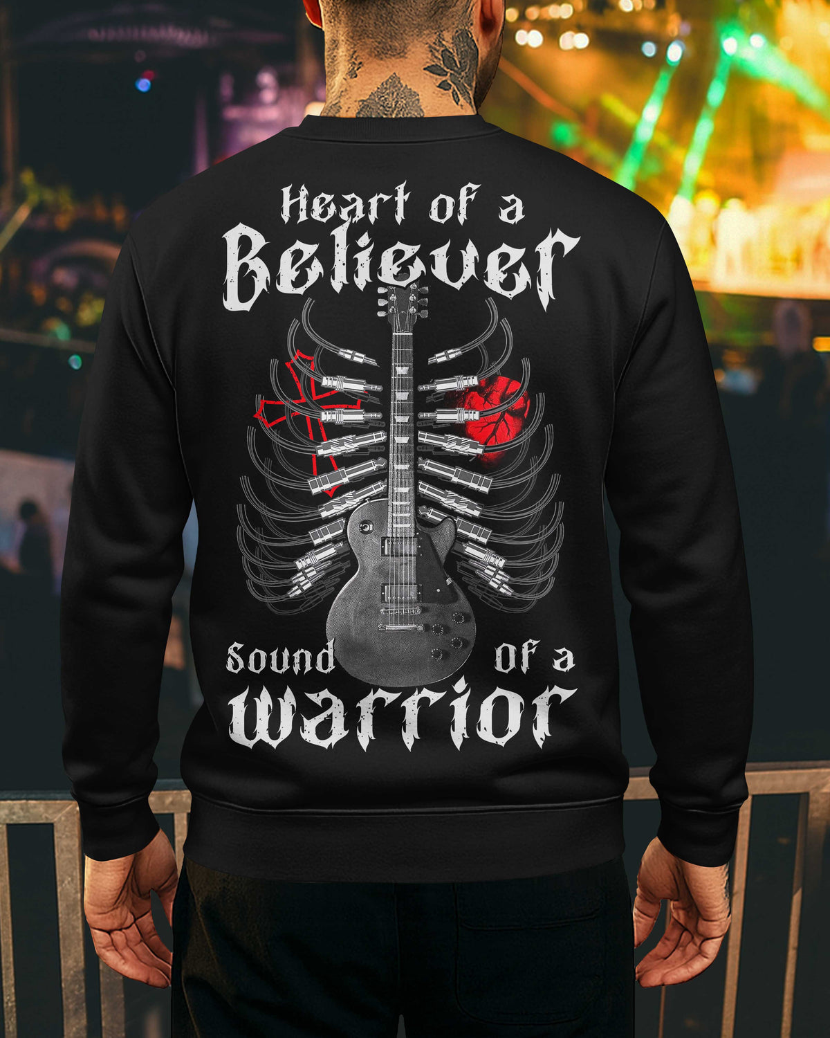 Heart Of A Believer Sound Of A Warrior T-Shirt