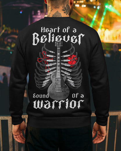 Heart Of A Believer Sound Of A Warrior T-Shirt