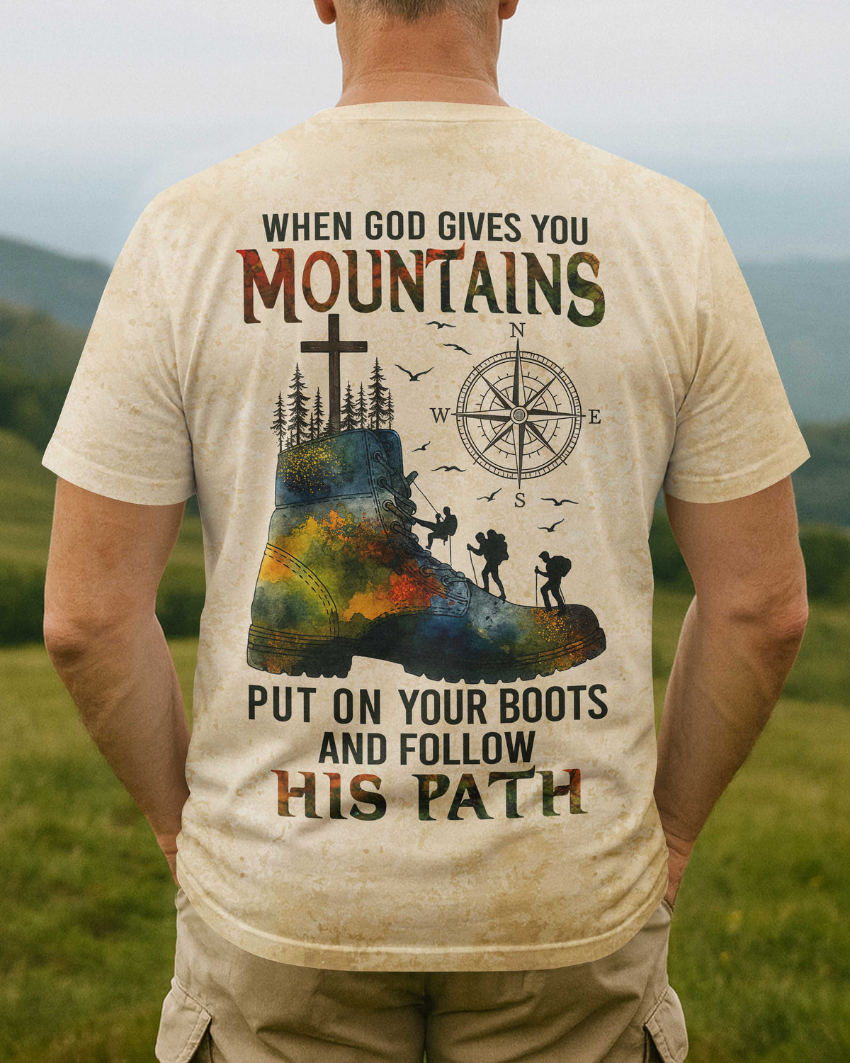 When God Gives You Mountains T-Shirt