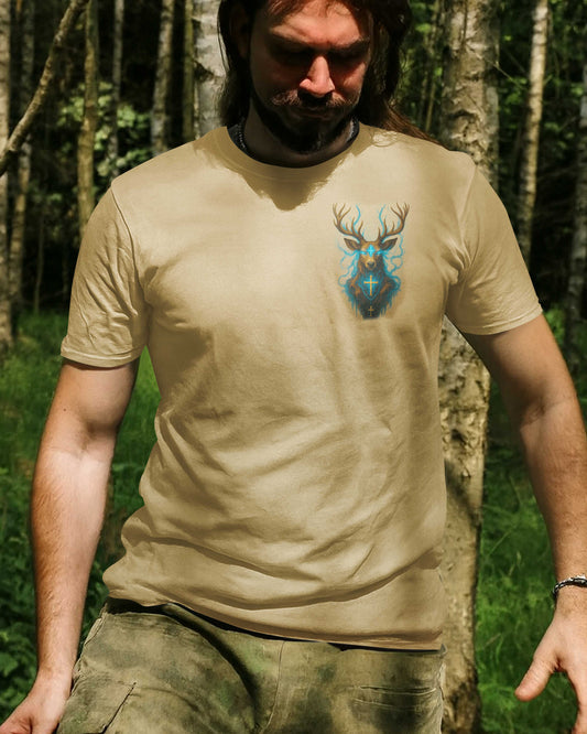 Through The Trials Of The Hunt I Find Strength In His Grace All Over Print T-Shirt