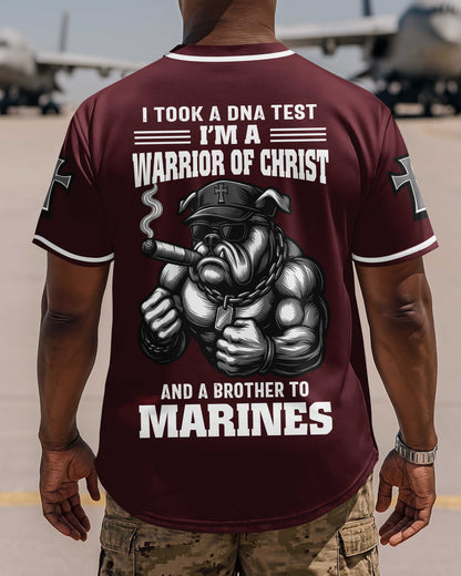 I Took A Dna Test I'm A Warrior Of Christ And A Brother To Marines Jersey