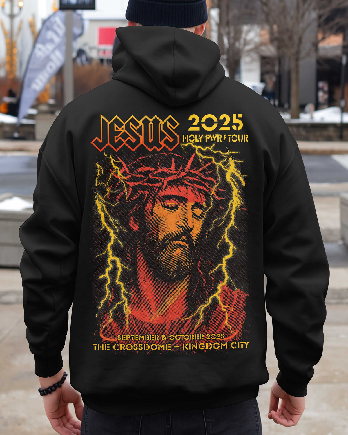 Jesus Holy Pwr Tour The Crossdome Kingdom City T-Shirt