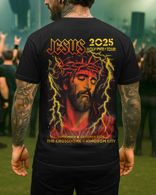 Jesus Holy Pwr Tour The Crossdome Kingdom City T-Shirt