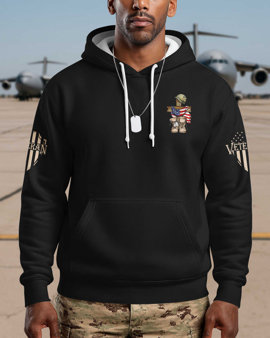 God Found Some Of The Strongest Americans And Made Them Veterans Hoodie