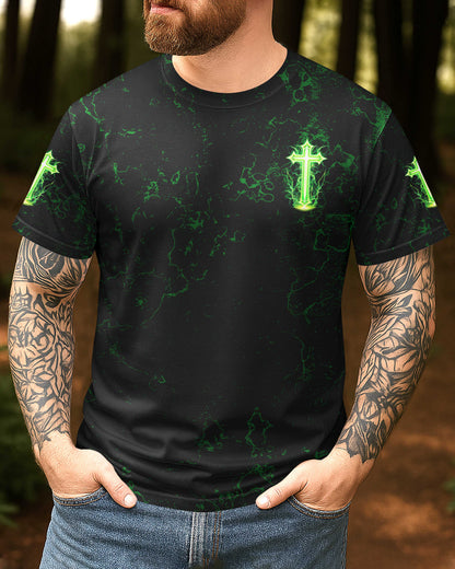 God Is My Strength All Over Print T-Shirt