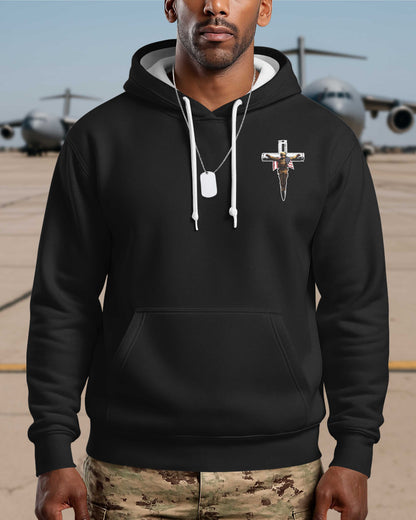 Bullets May Mark My Cross Hoodie