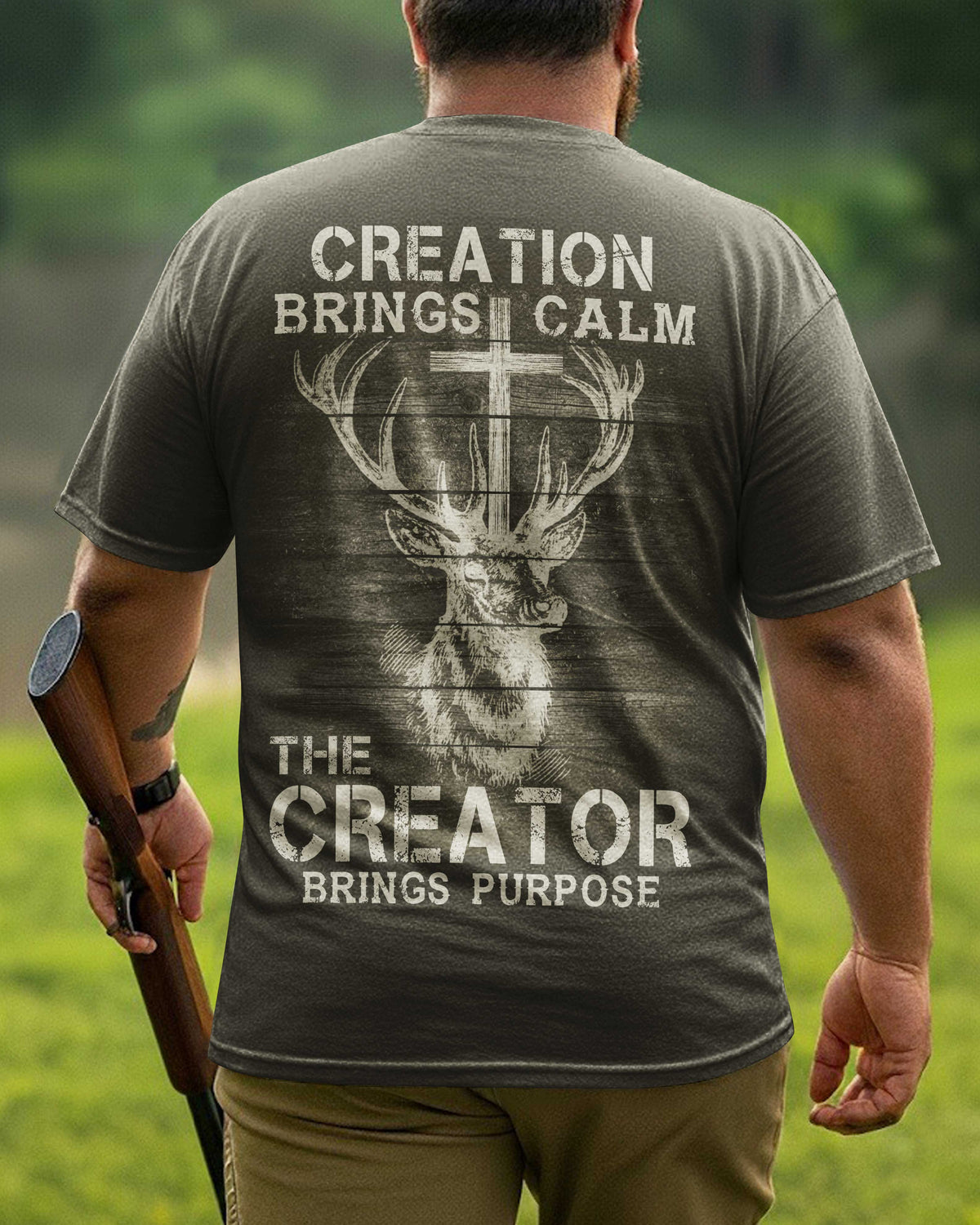 Creation Brings Calm The Creator Brings Purpose T-Shirt