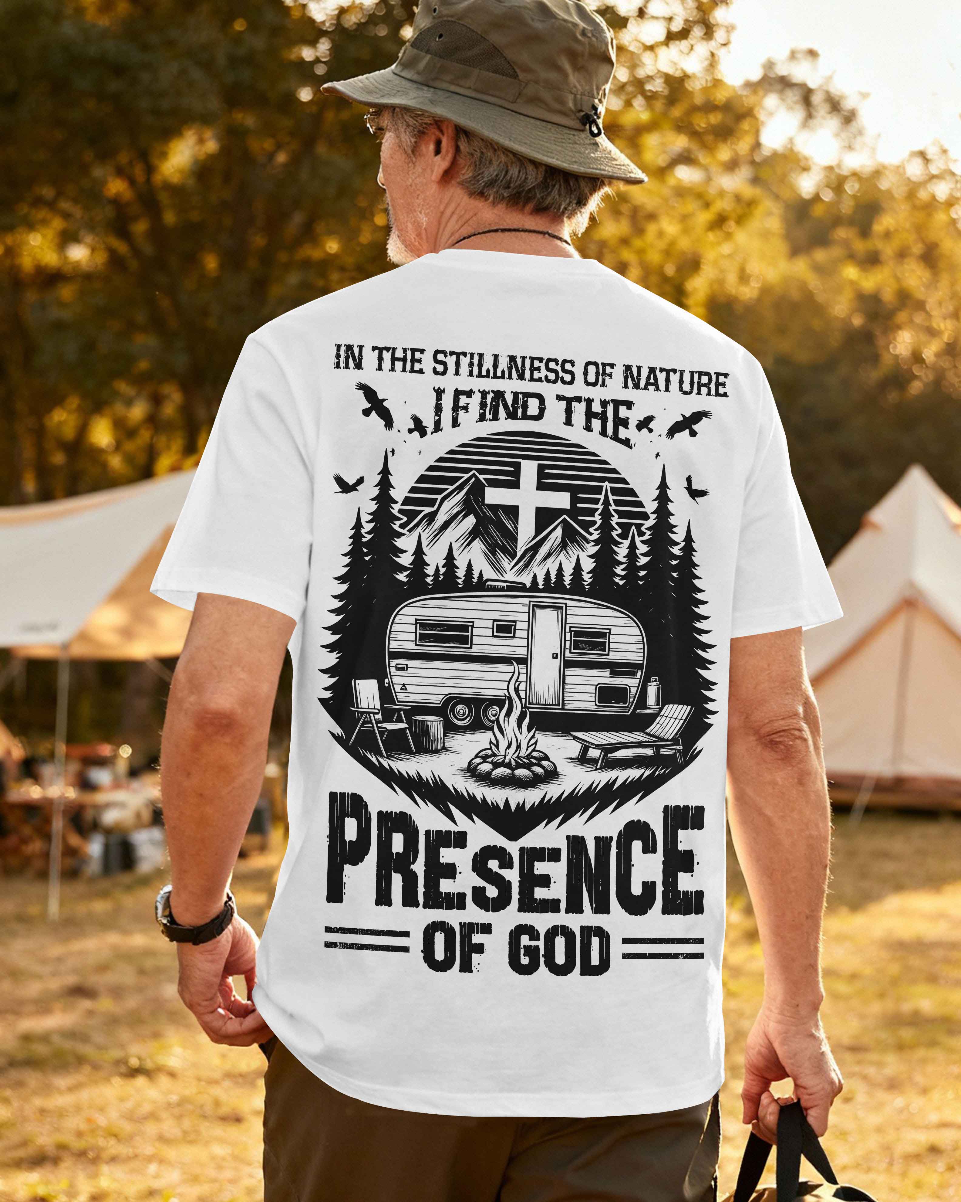 In The Stillness Of Nature I Find The Presence Of God T-Shirt