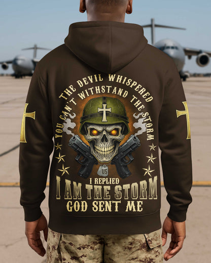 The Devil Whispered You Can't Withstand The Storm T-Shirt