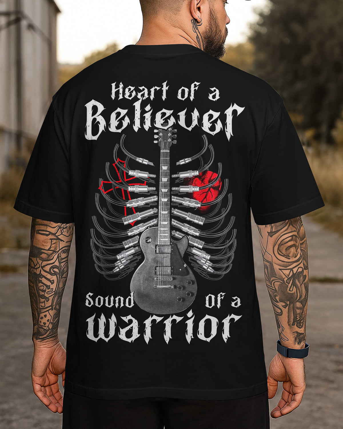 Heart Of A Believer Sound Of A Warrior T-Shirt