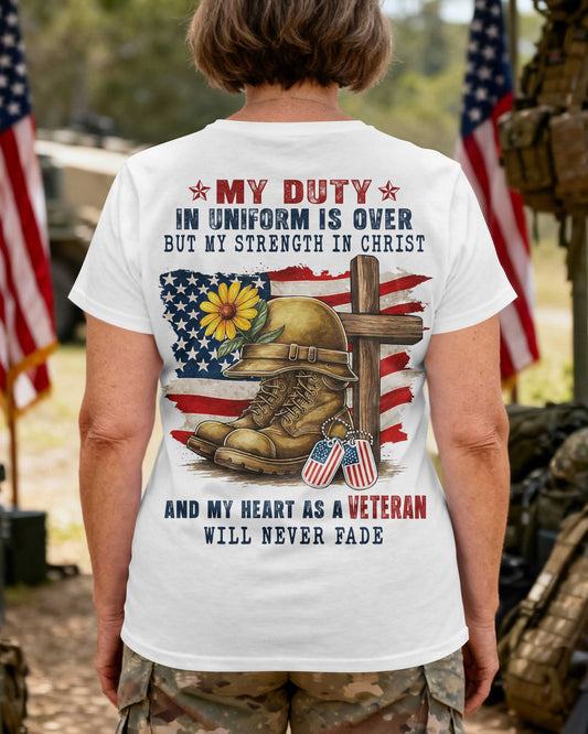 My Duty In Uniform Is Over T-Shirt