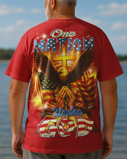 One Nation Under God All Over Print T-Shirt