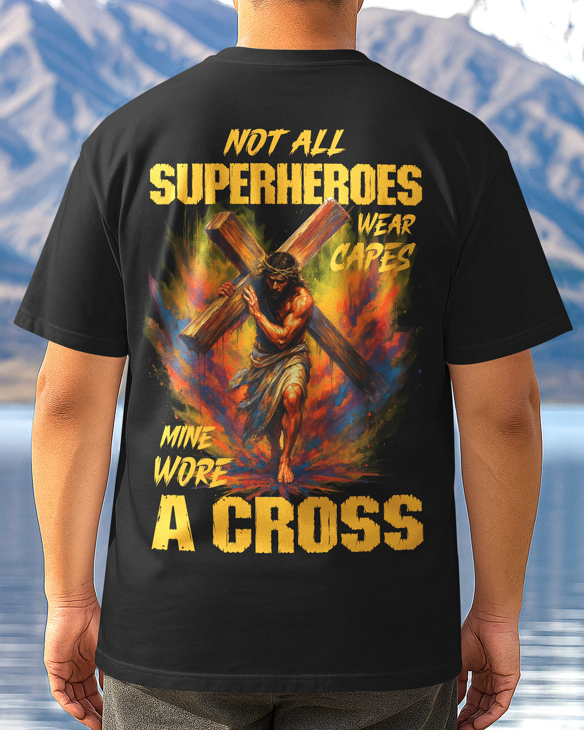 Not All Superheroes Wear Capes All Over Print T-Shirt