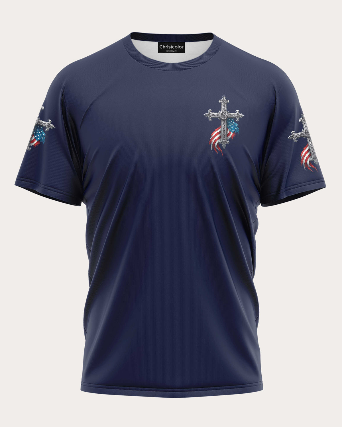 I Bled For The Flag I Kneel For The Cross T-Shirt