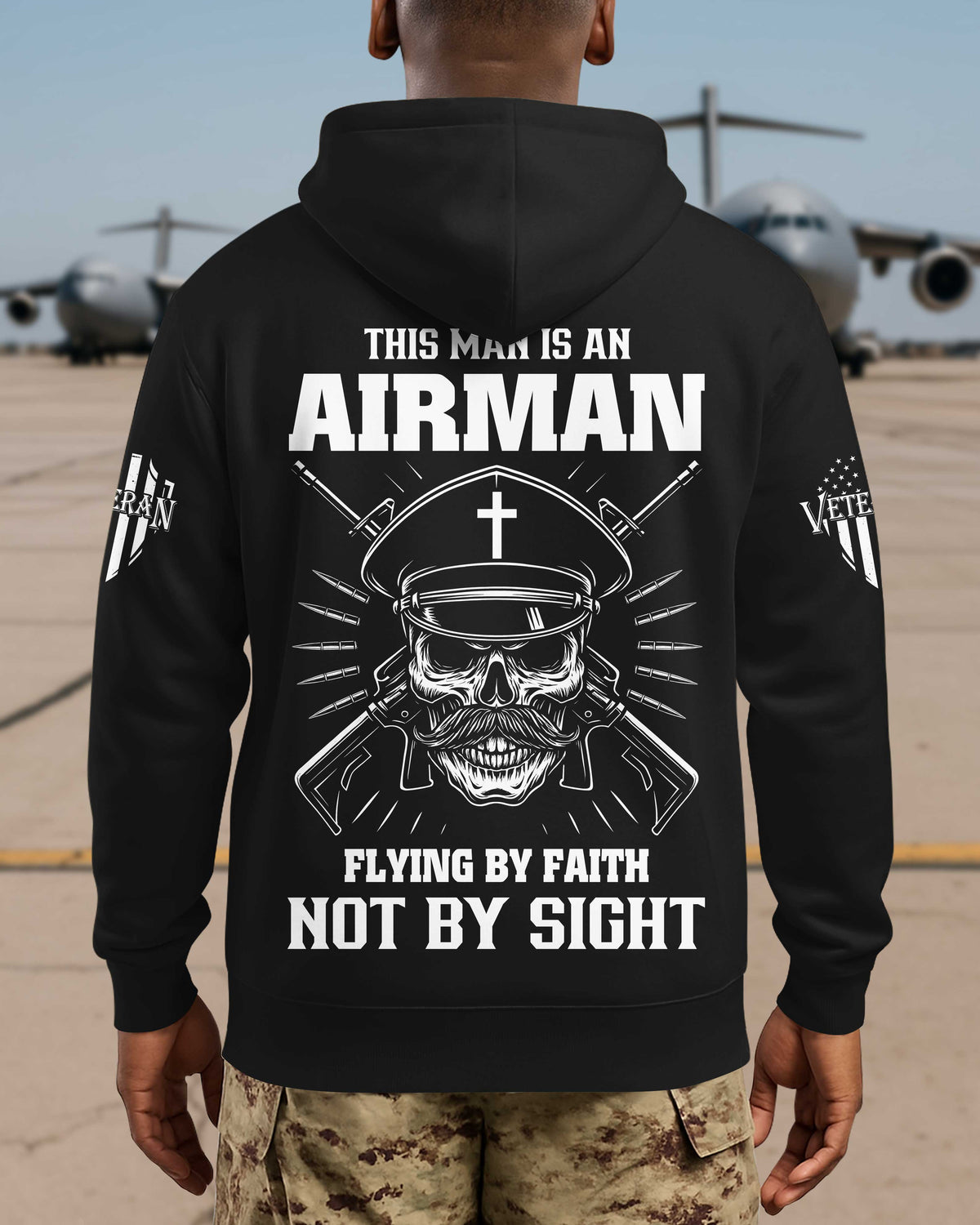This Man Is An Airman Flying By Faith Not By Sight T-Shirt