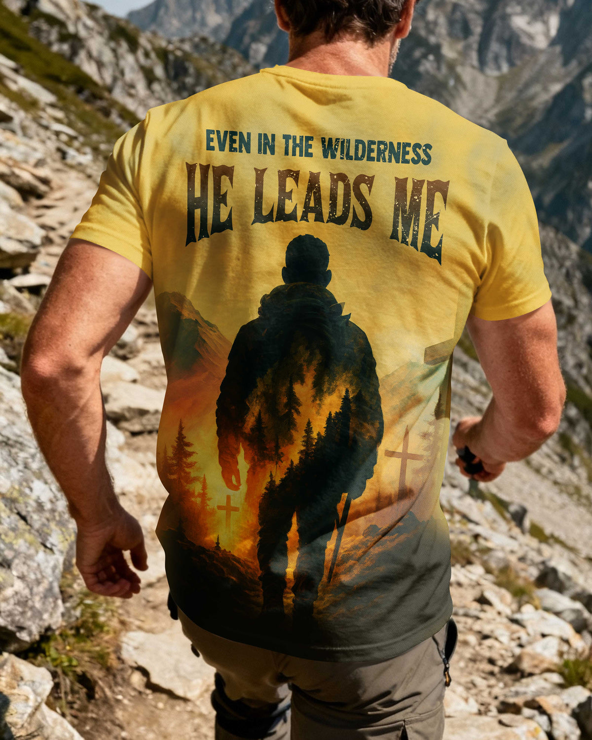 Even In The Wilderness He Leads Me T-Shirt