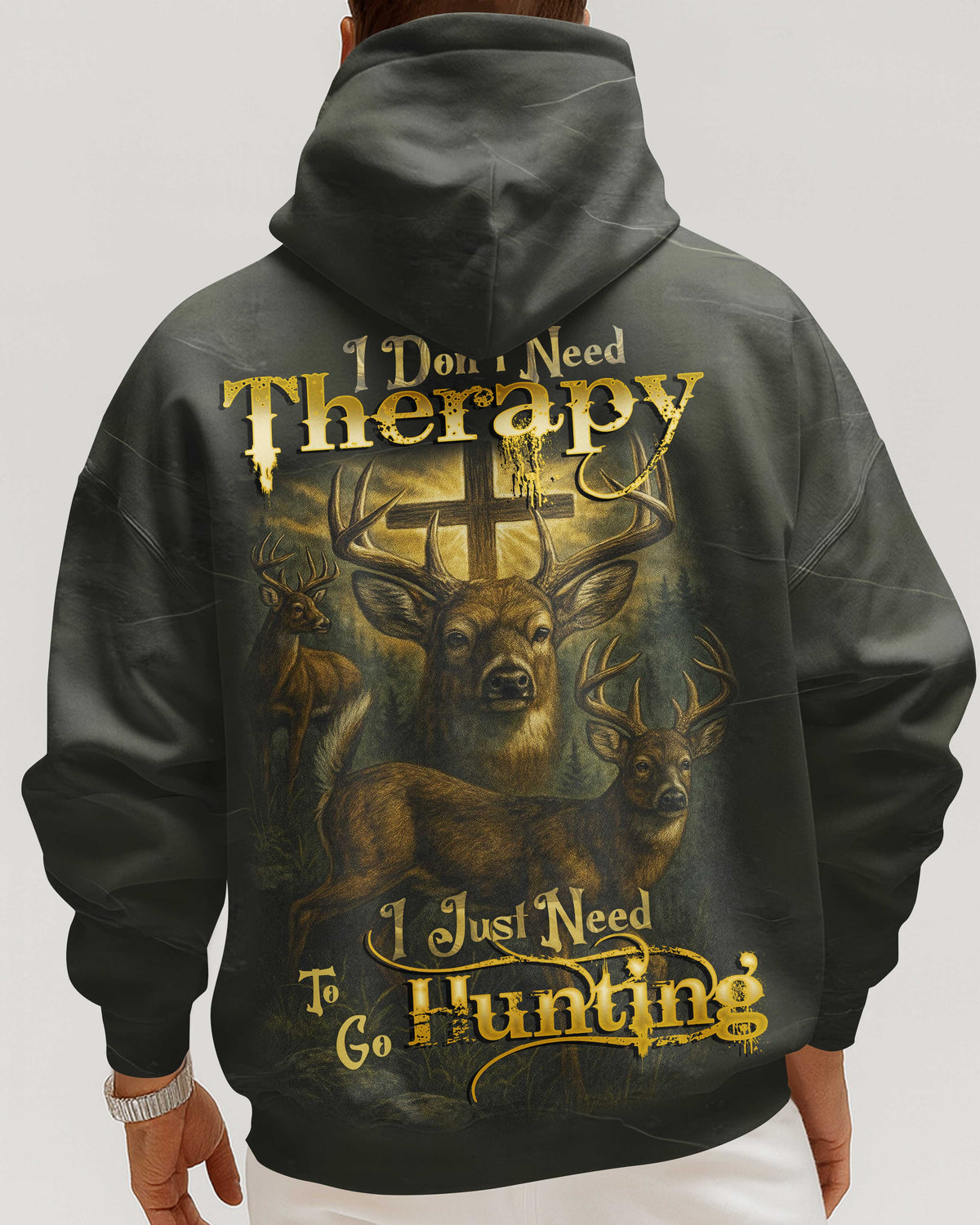 I Don't Need Therapy I Just Need To Go Hunting T-Shirt