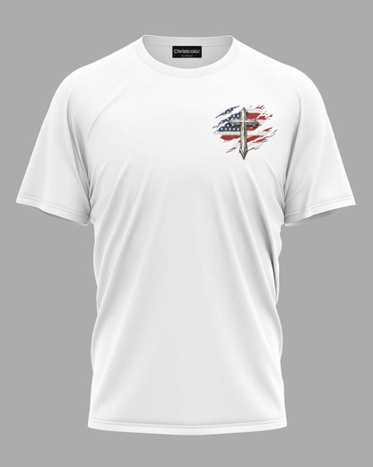 American By Birth Christian By The Grace Of God T-Shirt