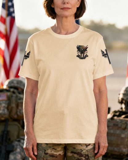 God Found Some Of The Strongest Women And Made Them Veterans T-Shirt