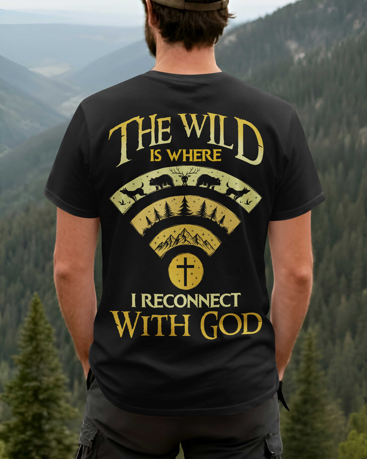 The Wild Is Where I Reconnect With God T-Shirt