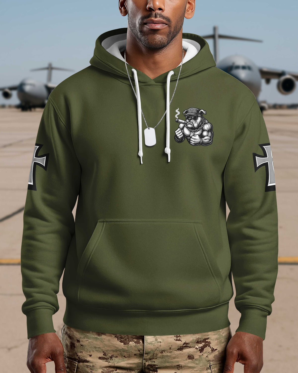 I Took A Dna Test I'm A Warrior Of Christ And A Brother To Marines Hoodie