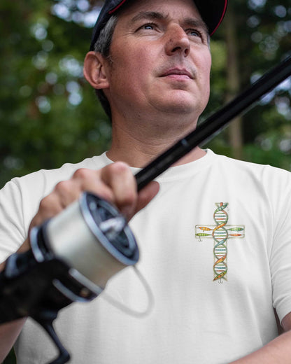 I've Got Fishing In My Dna Jesus In My Heart T-Shirt