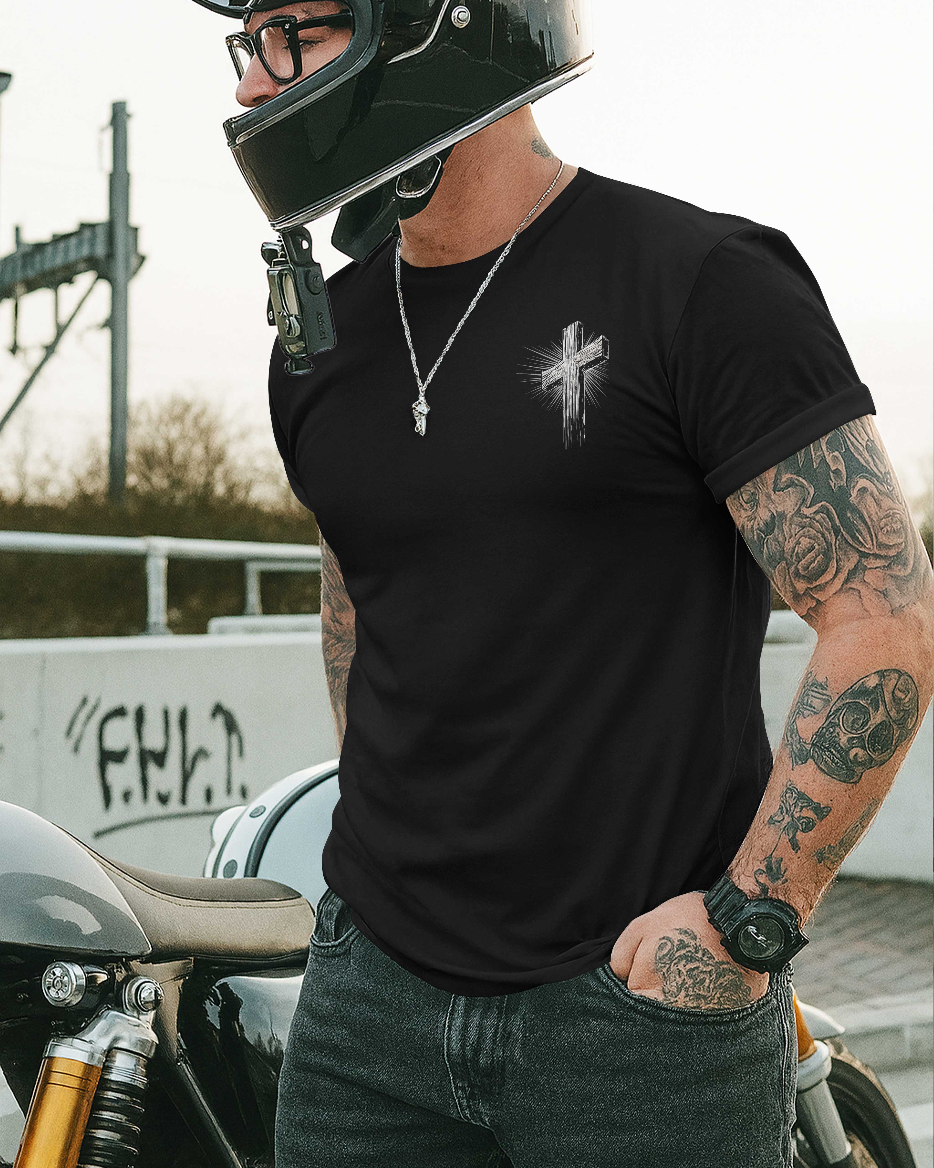 Saved And Fearless All Over Print T-Shirt