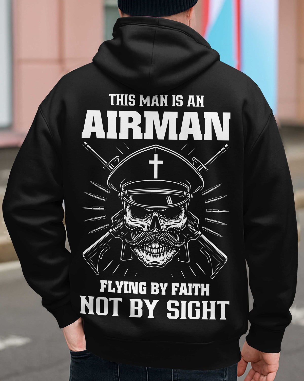 This Man Is An Airman Flying By Faith Not By Sight T-Shirt